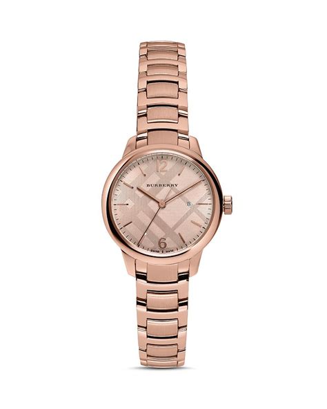 Burberry The Classic Round Watch, 32mm Jewelry